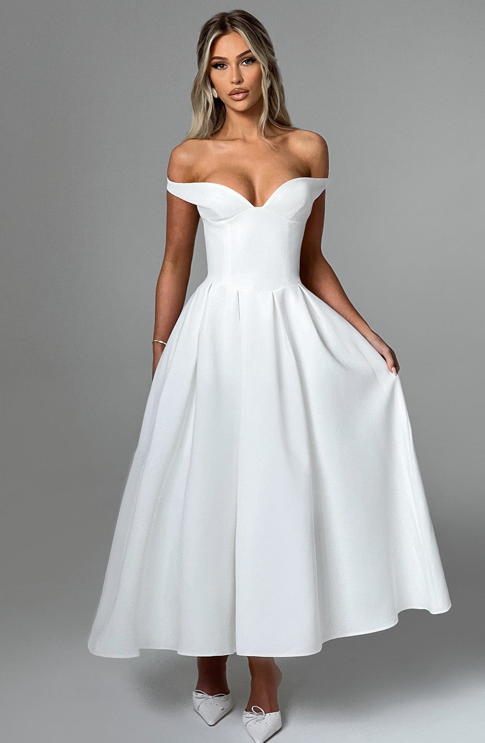 N-Maenna Dress Ivory main image 1