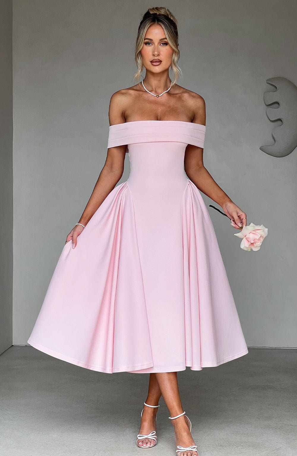 miranda midi dress Miranda Midi Dress - Blush