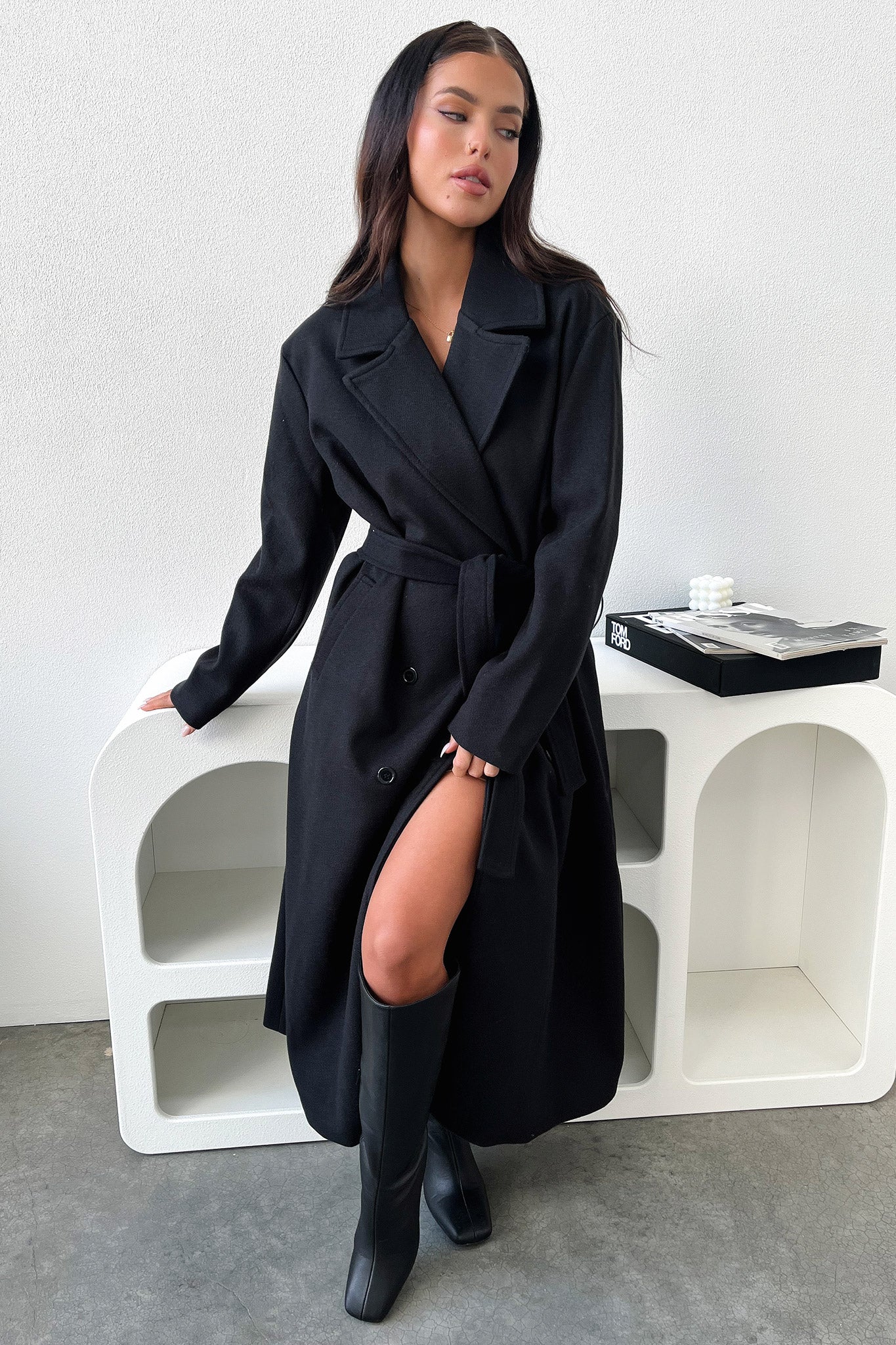 Odelia Coat - Nude main image 0