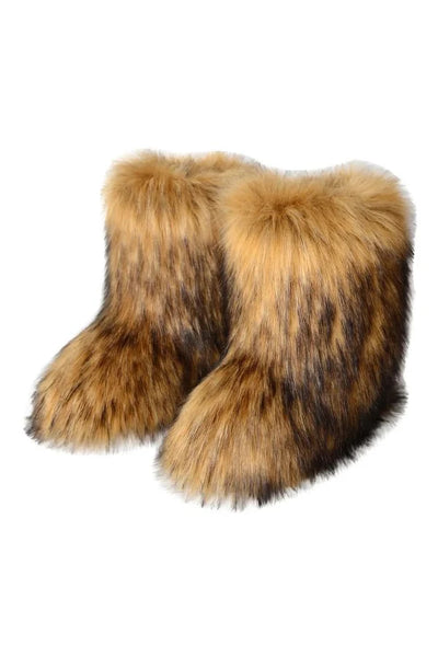 Frosted Fluff Y2K Boots