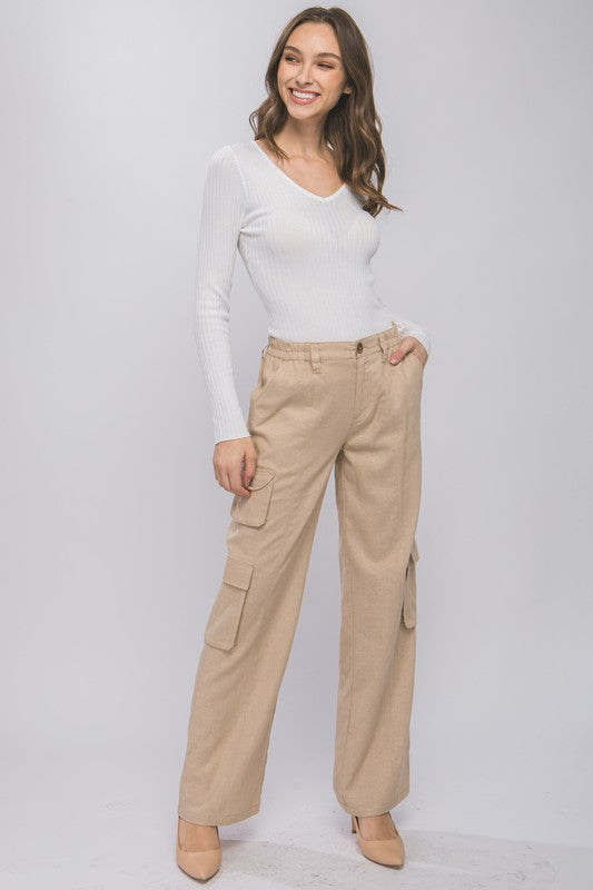 The Andrea pants- Khaki