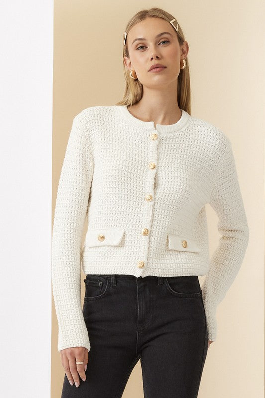 The Lisa cardigan - Ivory