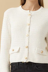 The Lisa cardigan - Ivory