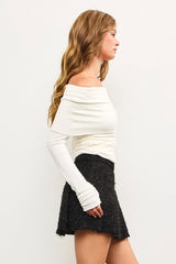 The Anna top- Off White