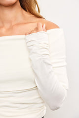 The Anna top- Off White