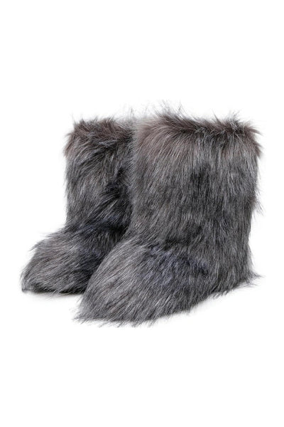 Frosted Fluff Y2K Boots