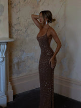 CIARAN MAXI DRESS TAN