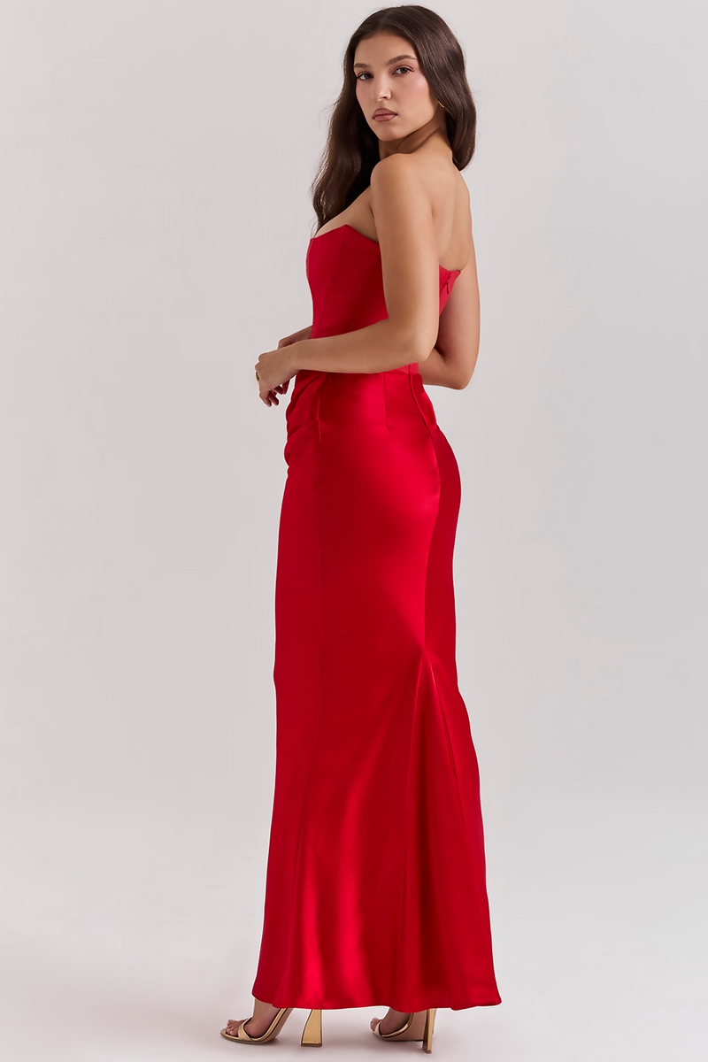 House of CB Persephone Dress in Scarlett Red
