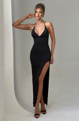 Siaira Maxi Dress - Black