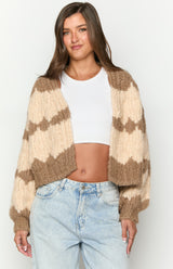 Ryley Brown Knit Cardigan