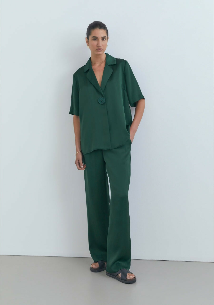 Viktoria & Woods Chorus Shirt And Pilot Pant Set - Vine