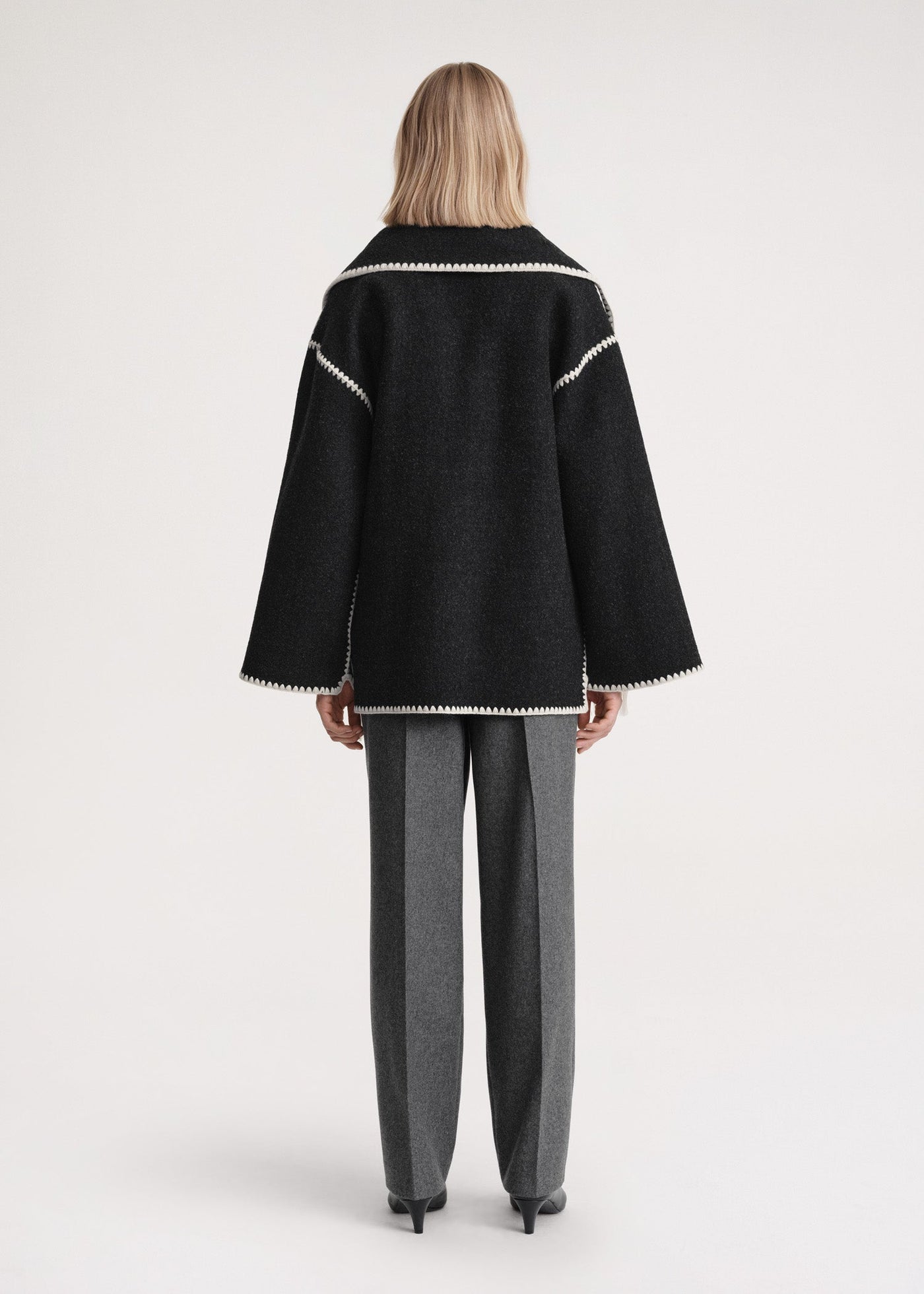 Zara™ - Elegant Scarf Jacket