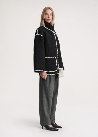 Zara™ - Elegant Scarf Jacket