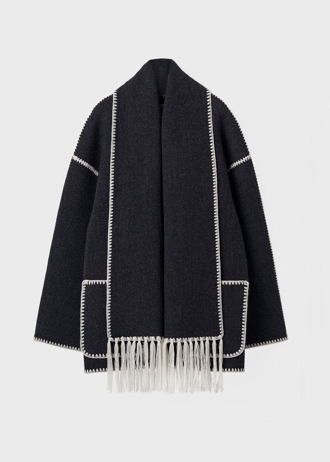 Zara™ - Elegant Scarf Jacket