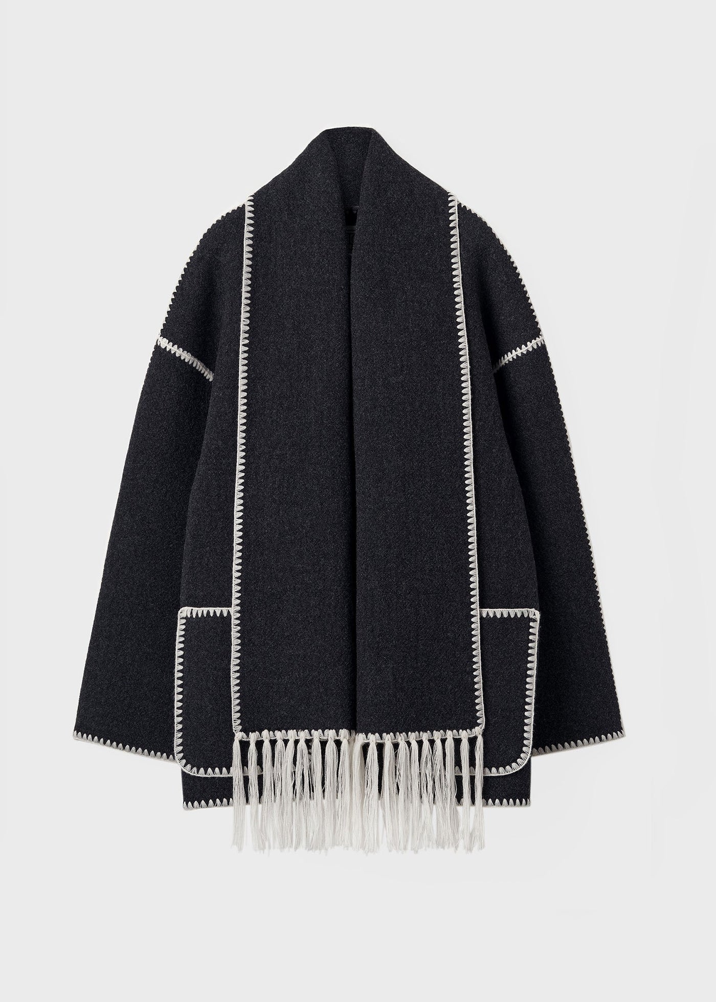 Zara™ - Elegant Scarf Jacket