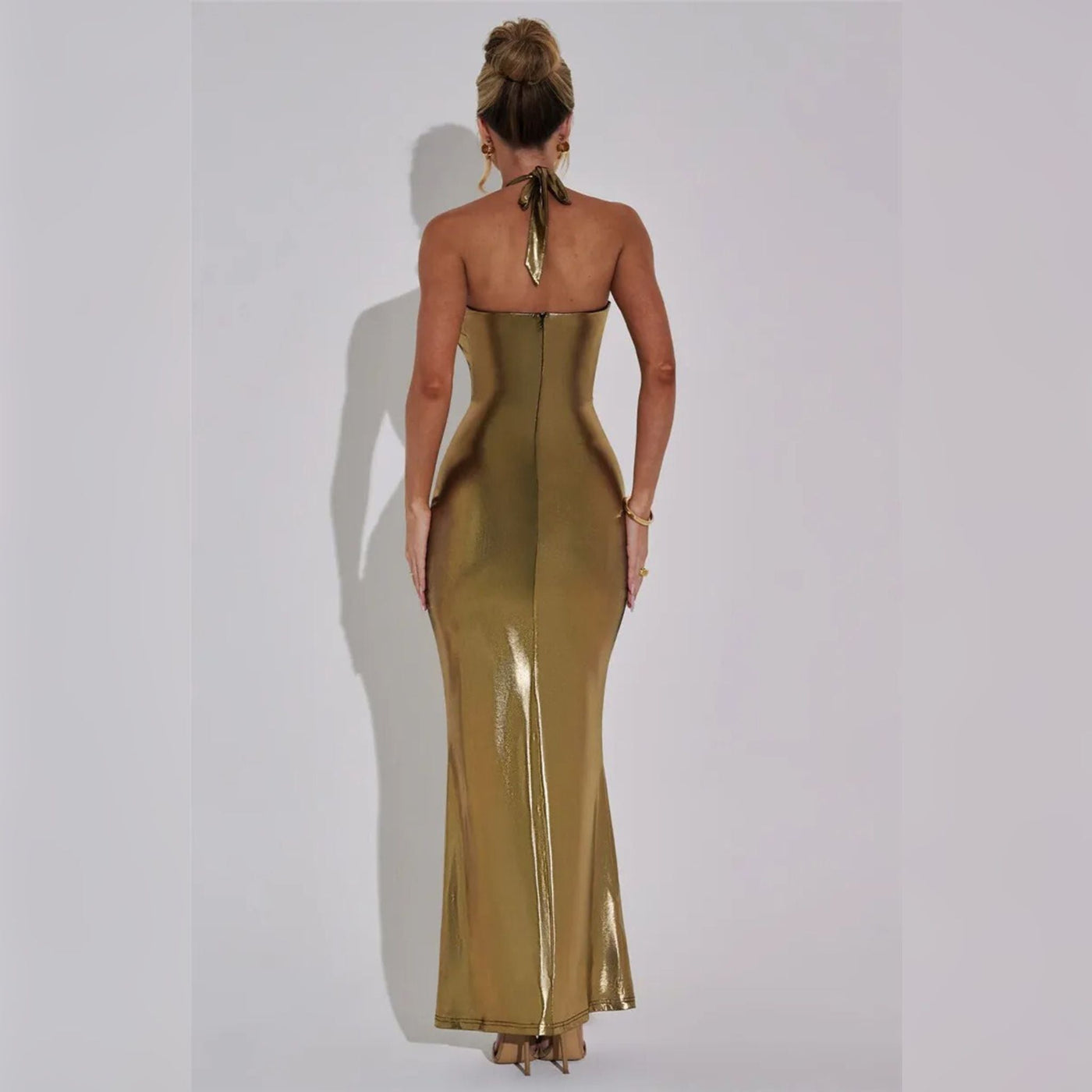 Chrishelle Maxi Dress - Gold