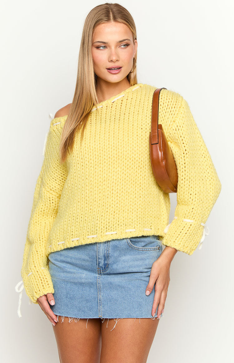 Bea Yellow Sweater