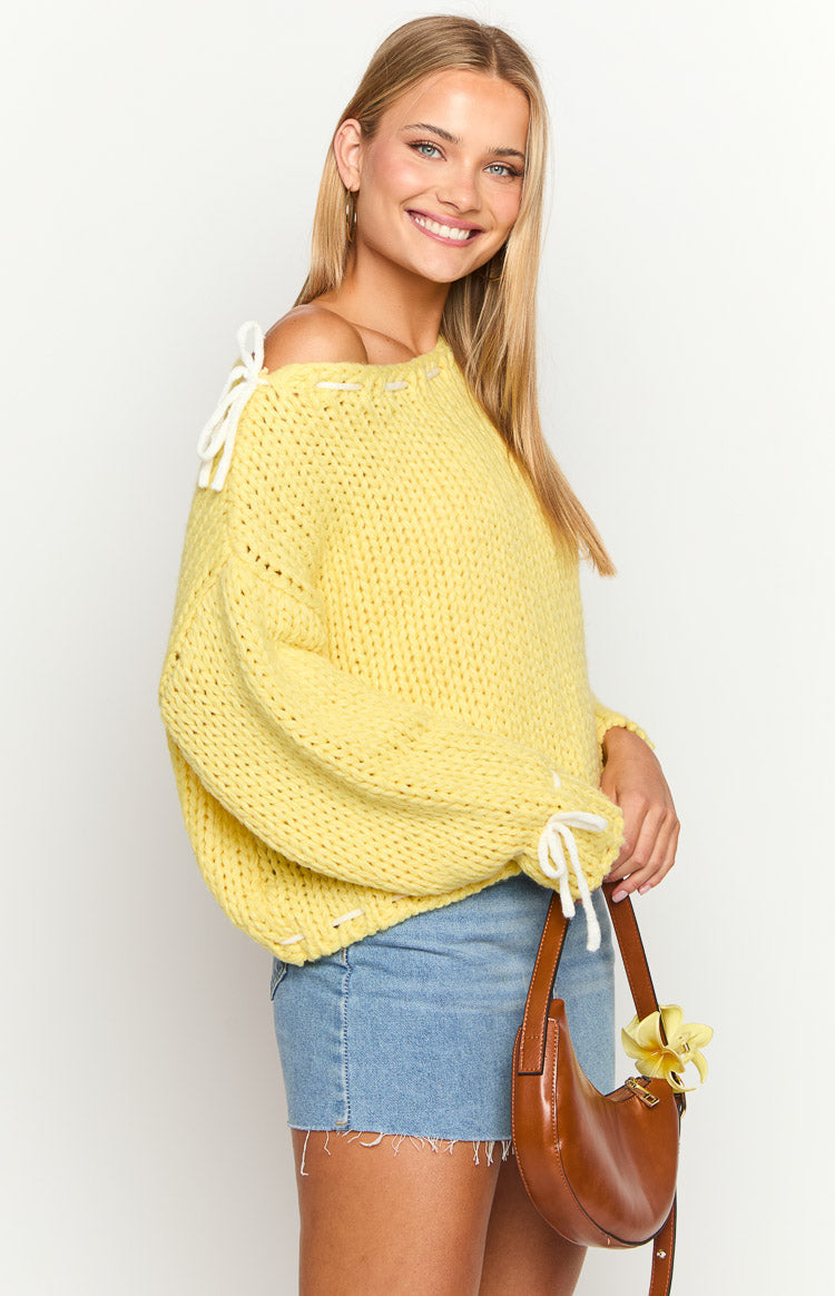 Bea Yellow Sweater