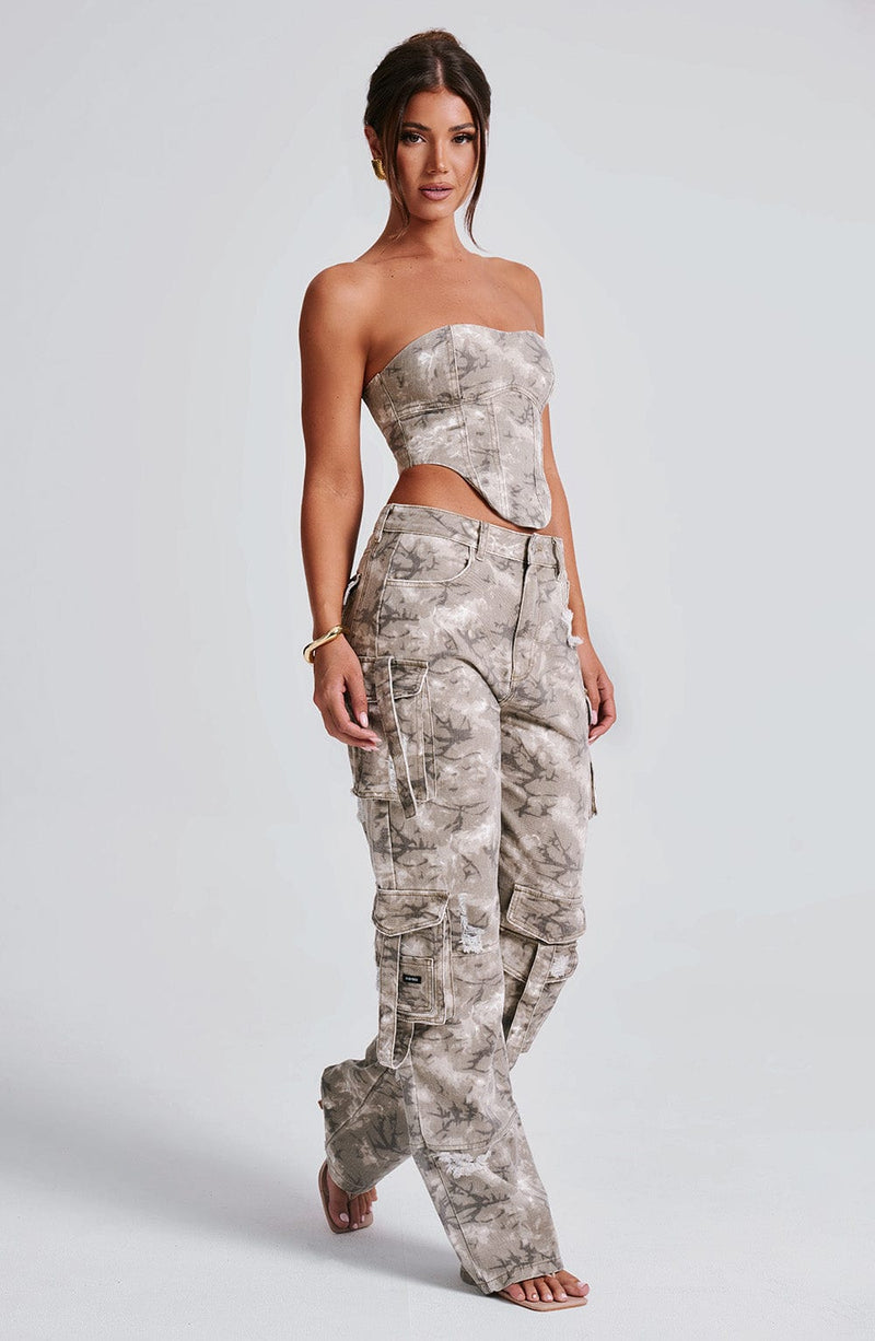 Brooklyn Cargo Pant - Camo Print