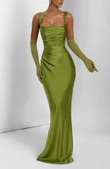 Calanthe Maxi Dress - Olive