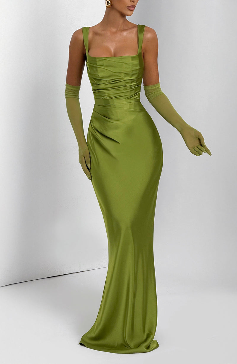 Calanthe Maxi Dress - Olive