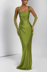 Calanthe Maxi Dress - Olive