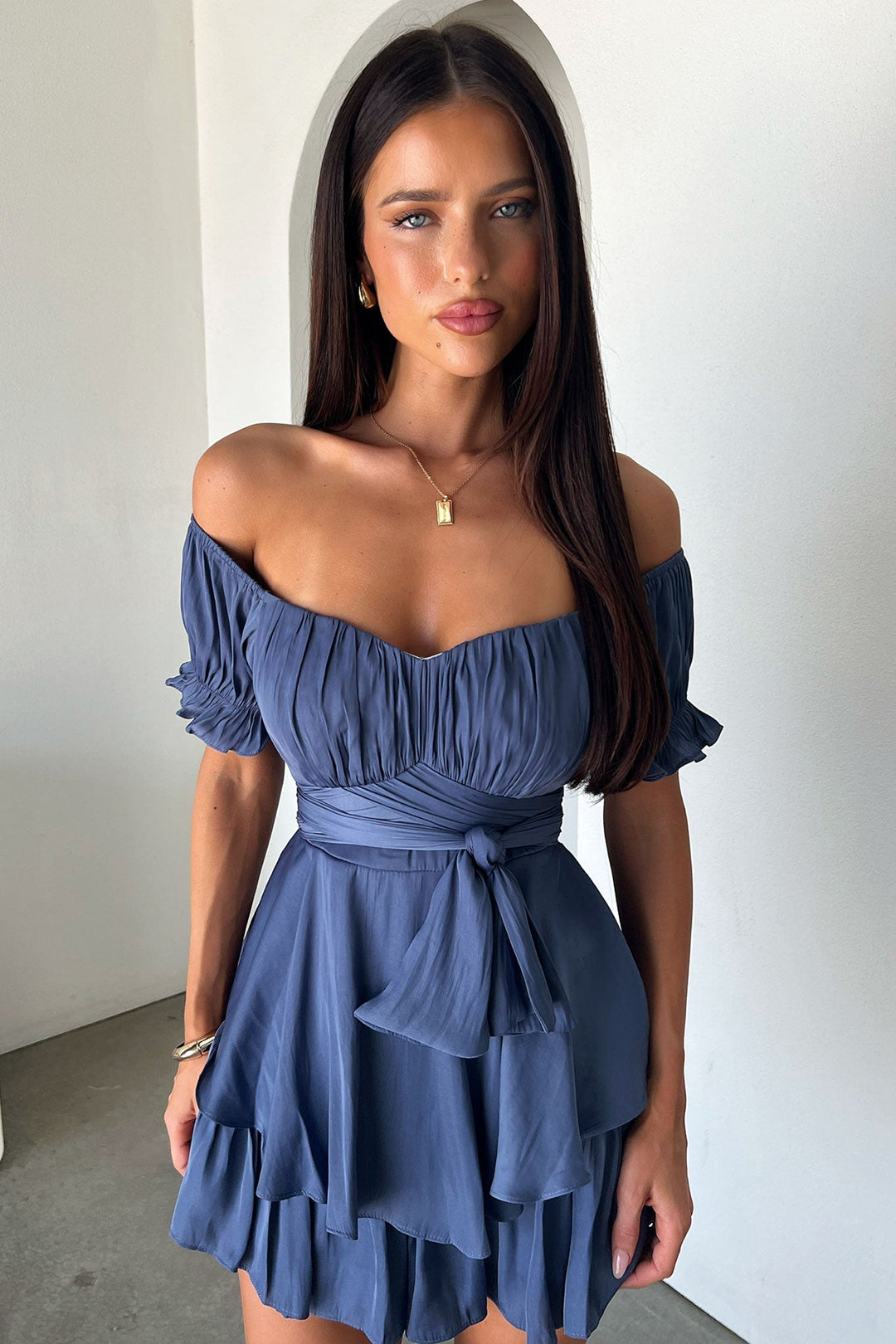 Ciera Playsuit - Navy