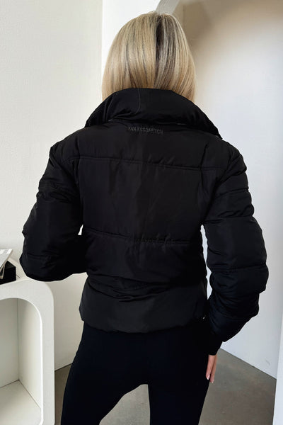 Coleman Puffer Jacket - Black