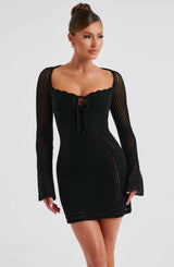 Dezi Mini Dress - Black