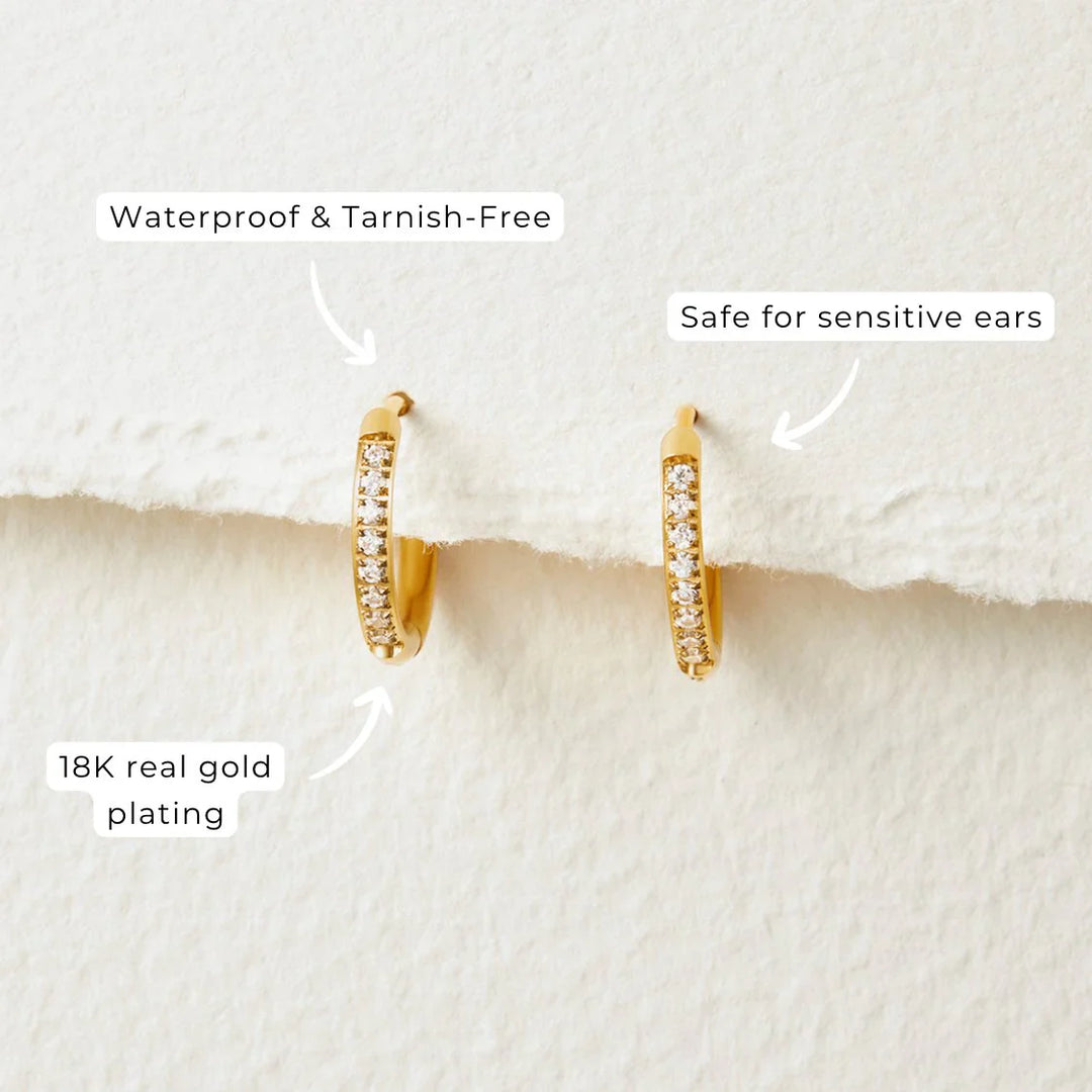 Elizabeth Hoop Earrings