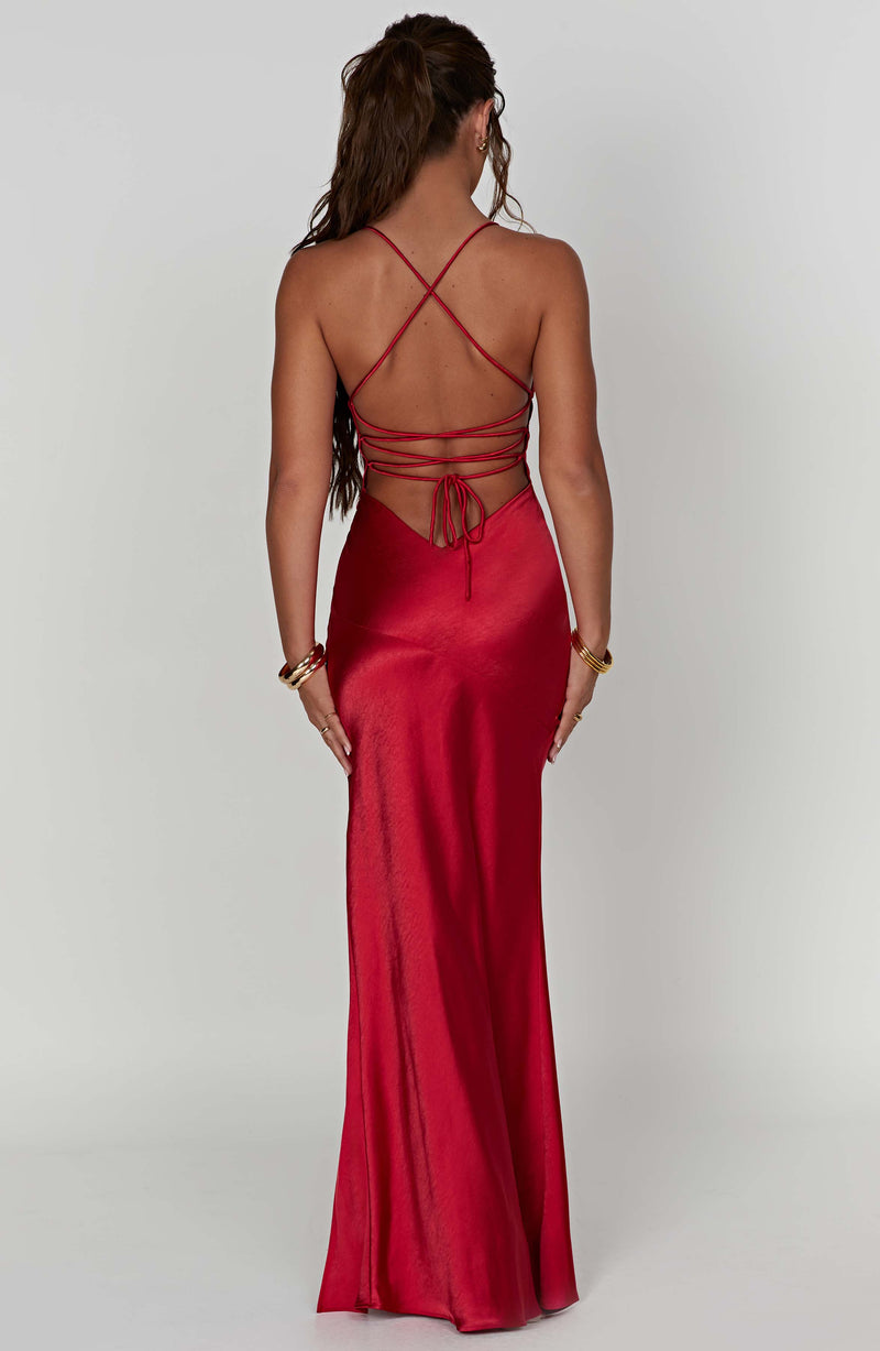 Isobel Maxi Dress - Red