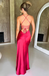 Isobel Maxi Dress - Red