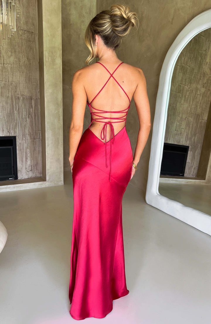Isobel Maxi Dress - Red Isobel Maxi Dress - Red