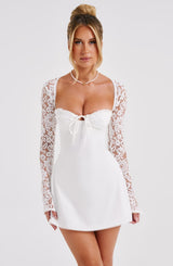 Jacinta Mini Dress - Ivory