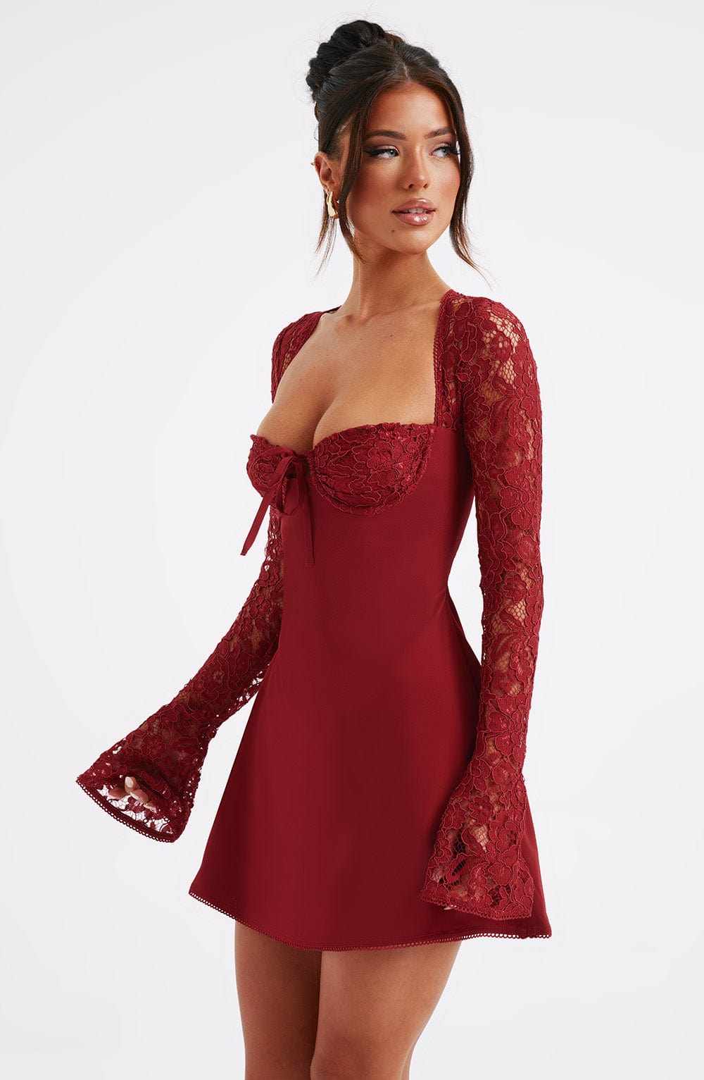 Jacinta Mini Dress - Red – NEVALA