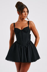 Josie Mini Dress - Black