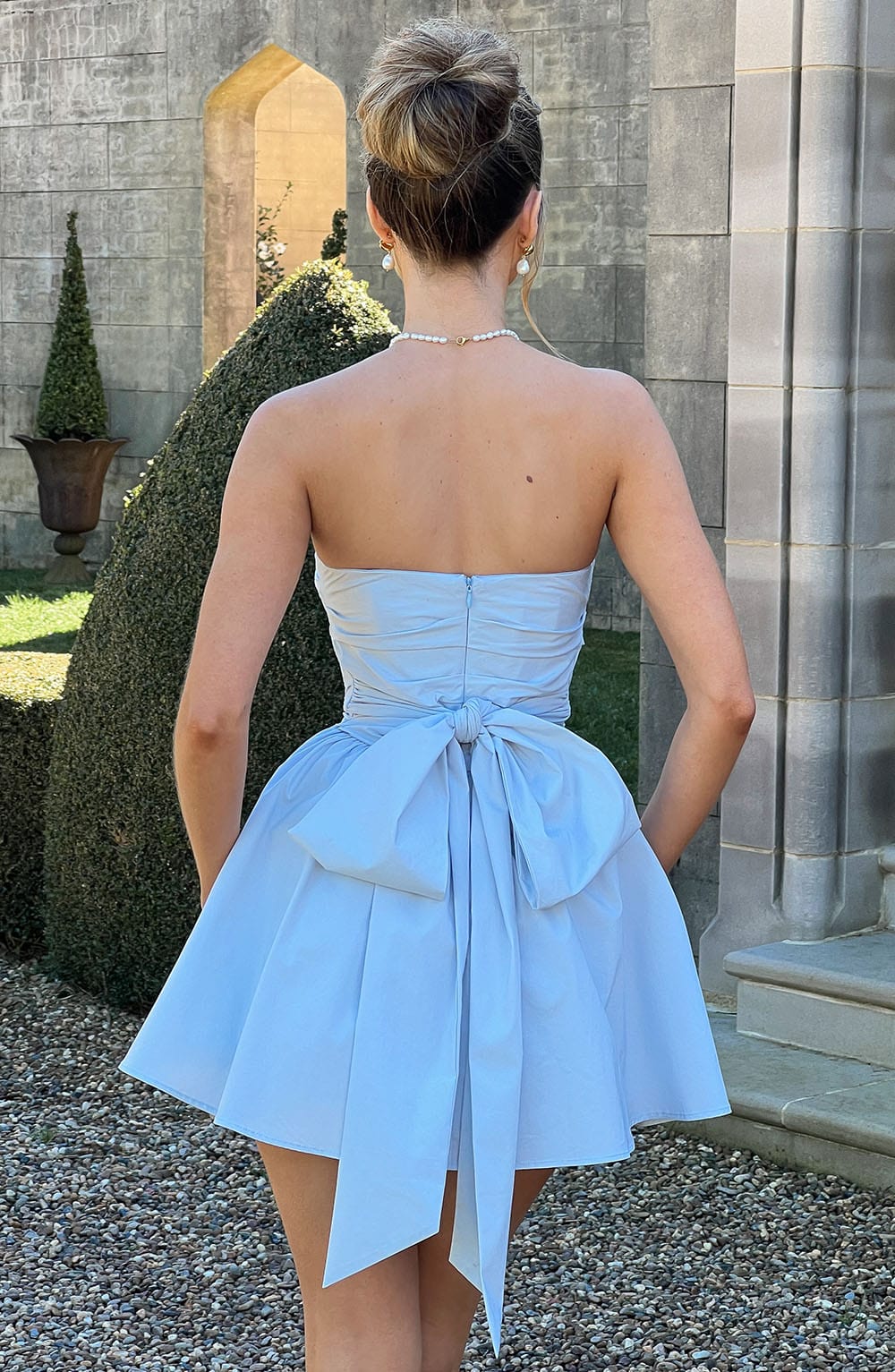 Katrina Mini Dress - Blue Katrina Mini Dress - Blue