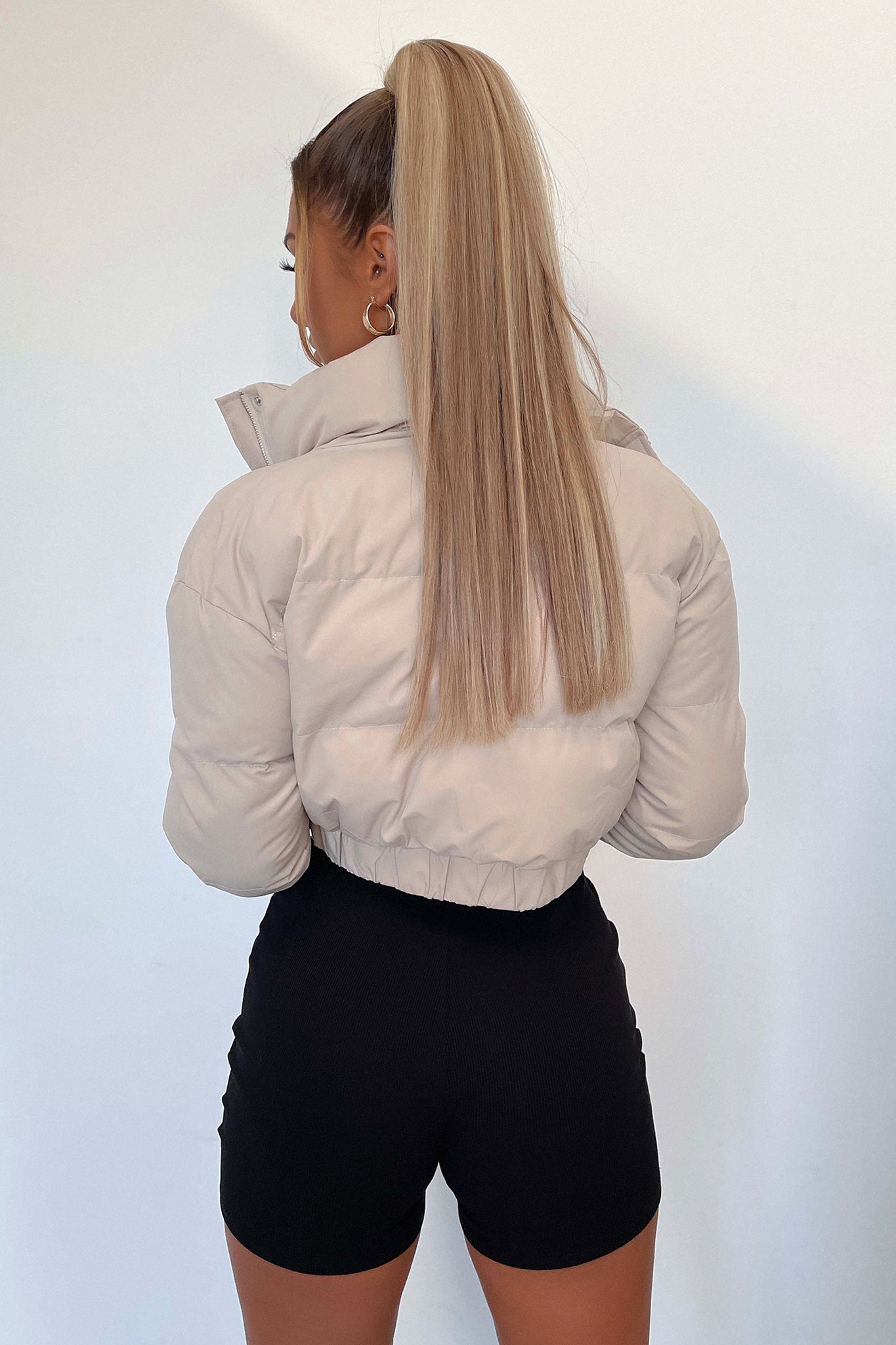 Manchester Puffer Jacket - Beige