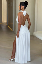 Melania Maxi Dress - White