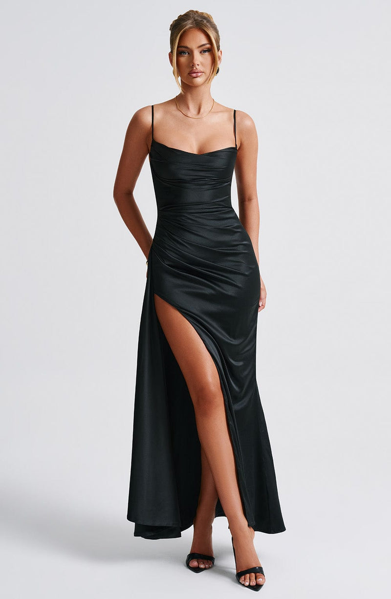 Winona Maxi Dress - Black