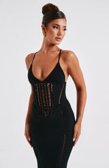 Xanthe Maxi Dress - Black