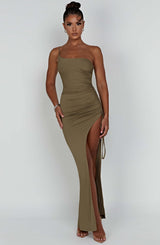 Zuri Maxi Dress - Khaki